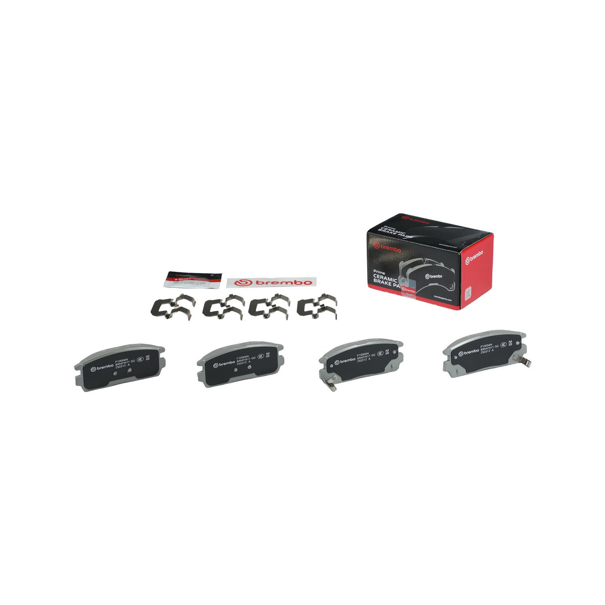 PRIME Ceramic Rear Disc Brake Pad Set - P10004N_04