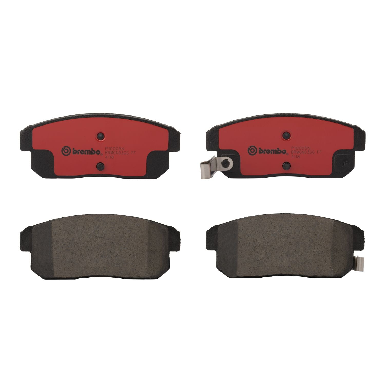 PRIME Ceramic Rear Disc Brake Pad Set - P10005N_01