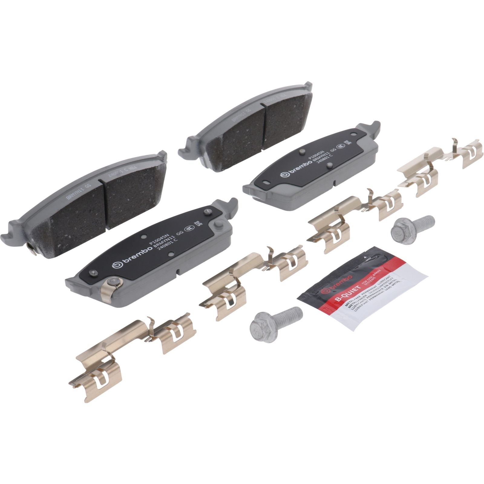 PRIME Ceramic Rear Disc Brake Pad Set - P10045N_02