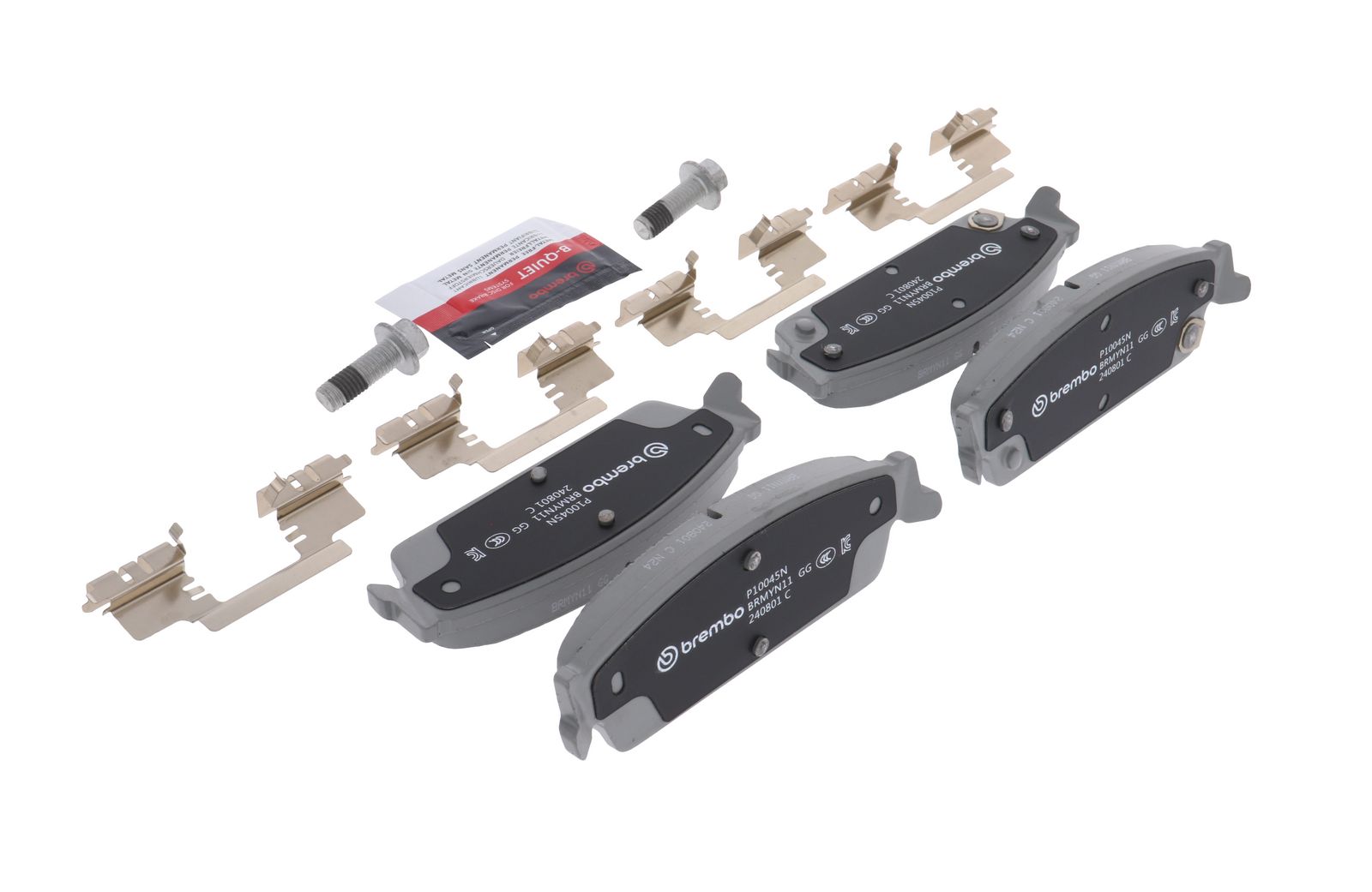PRIME Ceramic Rear Disc Brake Pad Set - P10045N_12