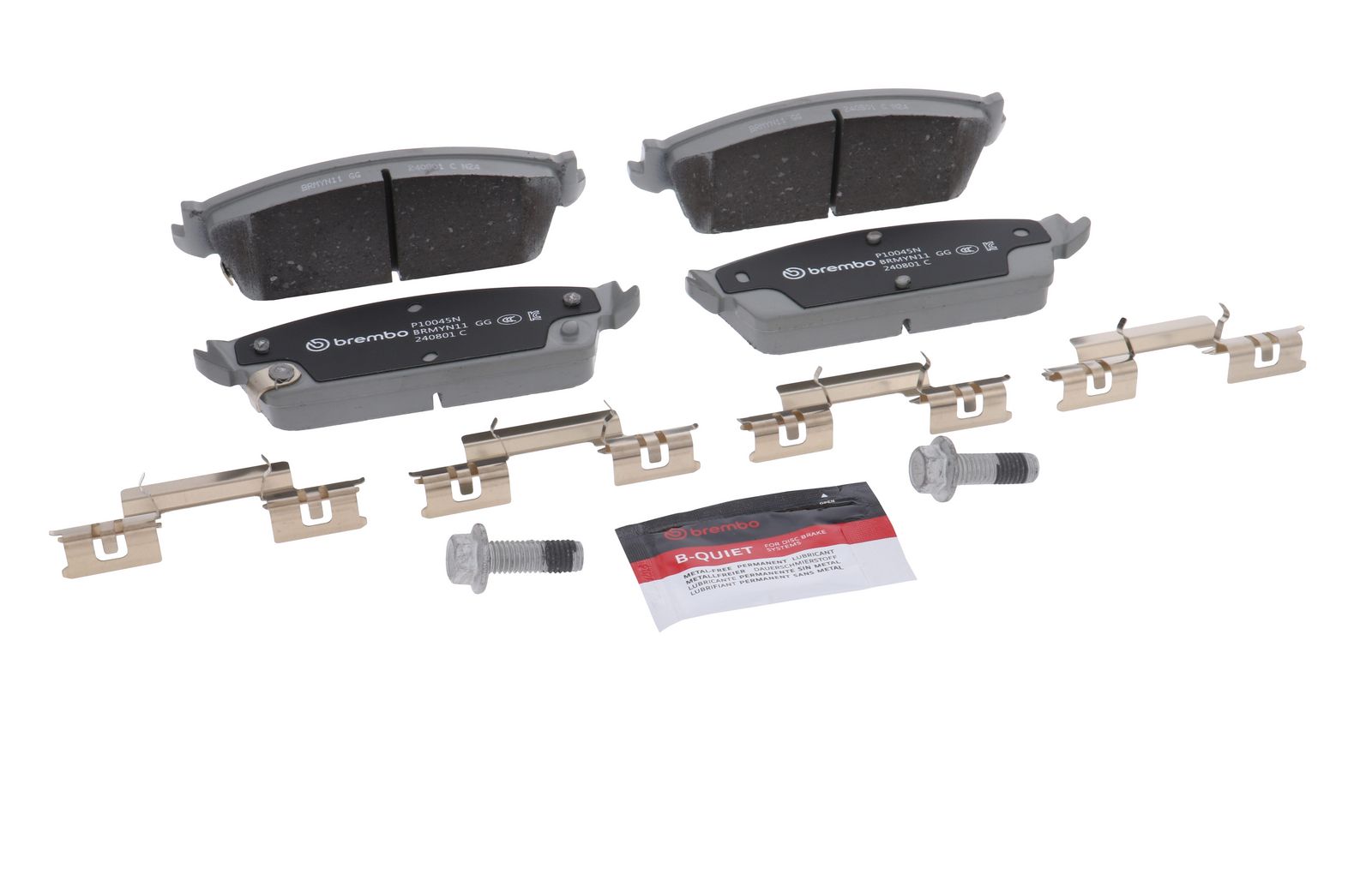 PRIME Ceramic Rear Disc Brake Pad Set - P10045N_26