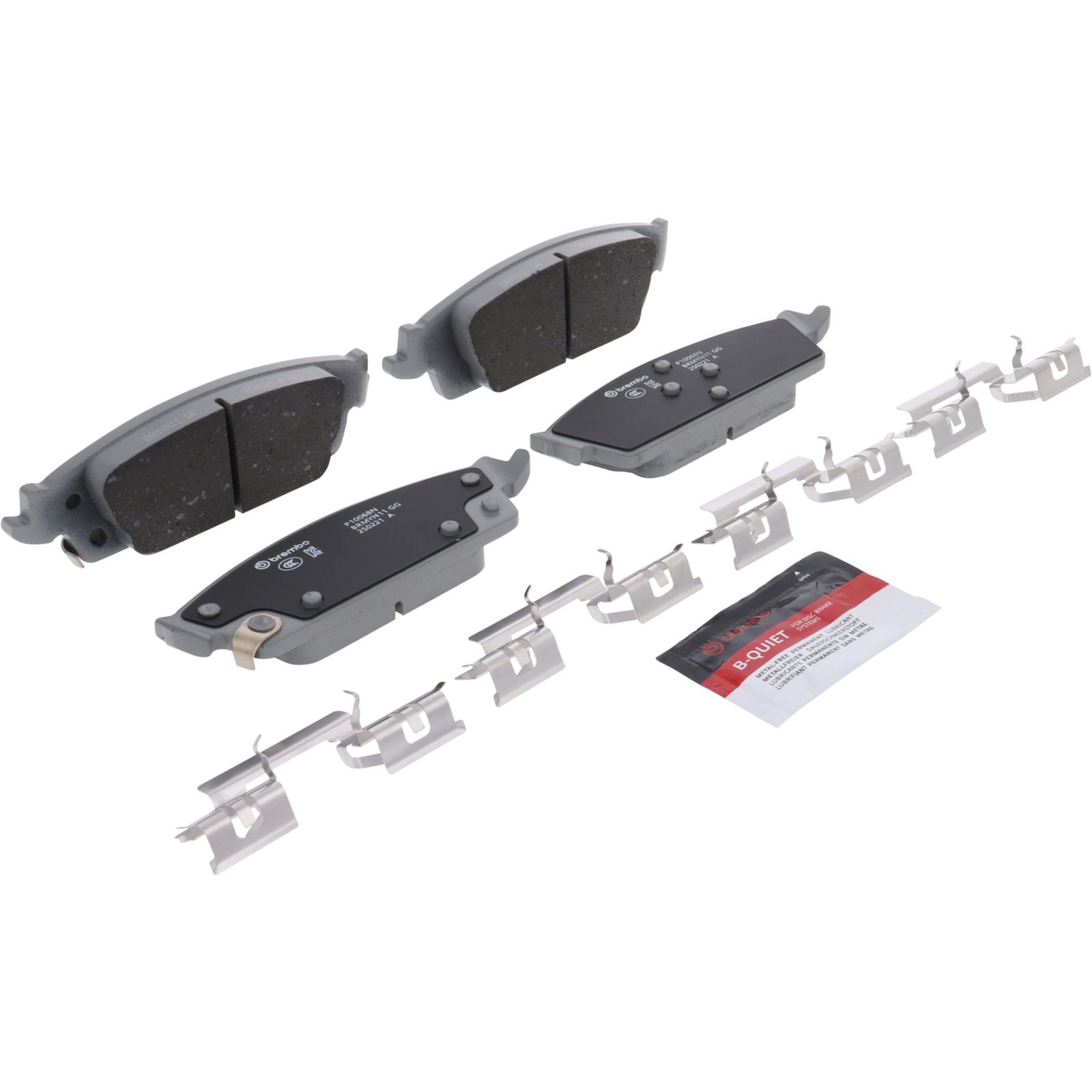 PRIME Ceramic Rear Disc Brake Pad Set - P10068N_01