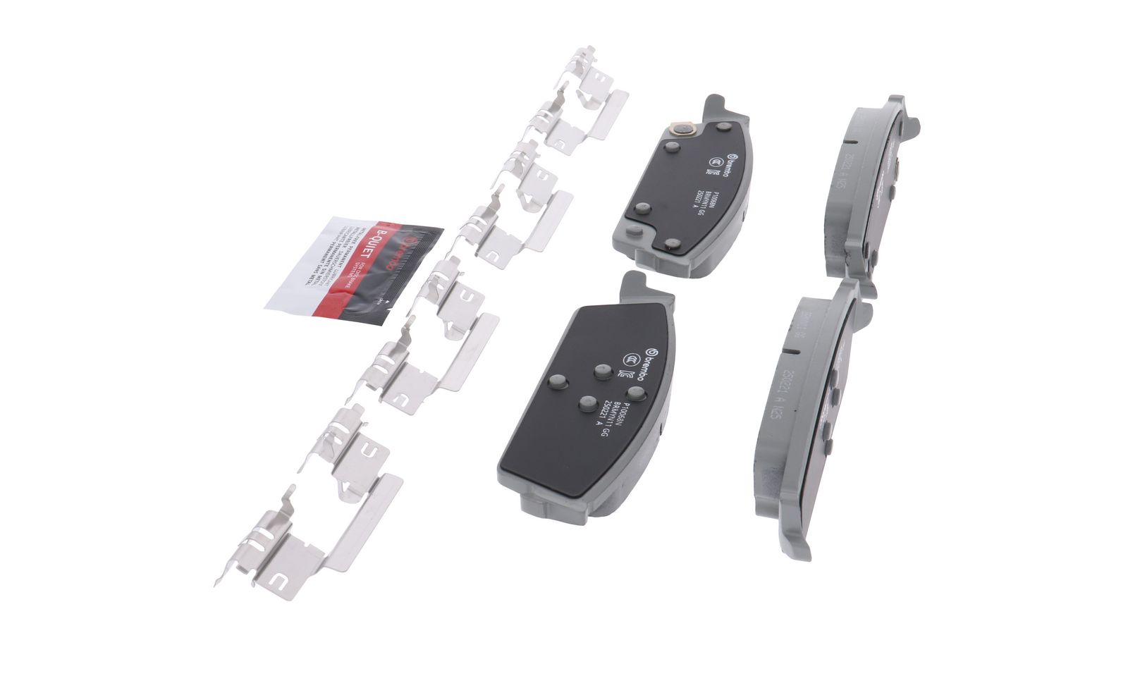 PRIME Ceramic Rear Disc Brake Pad Set - P10068N_09