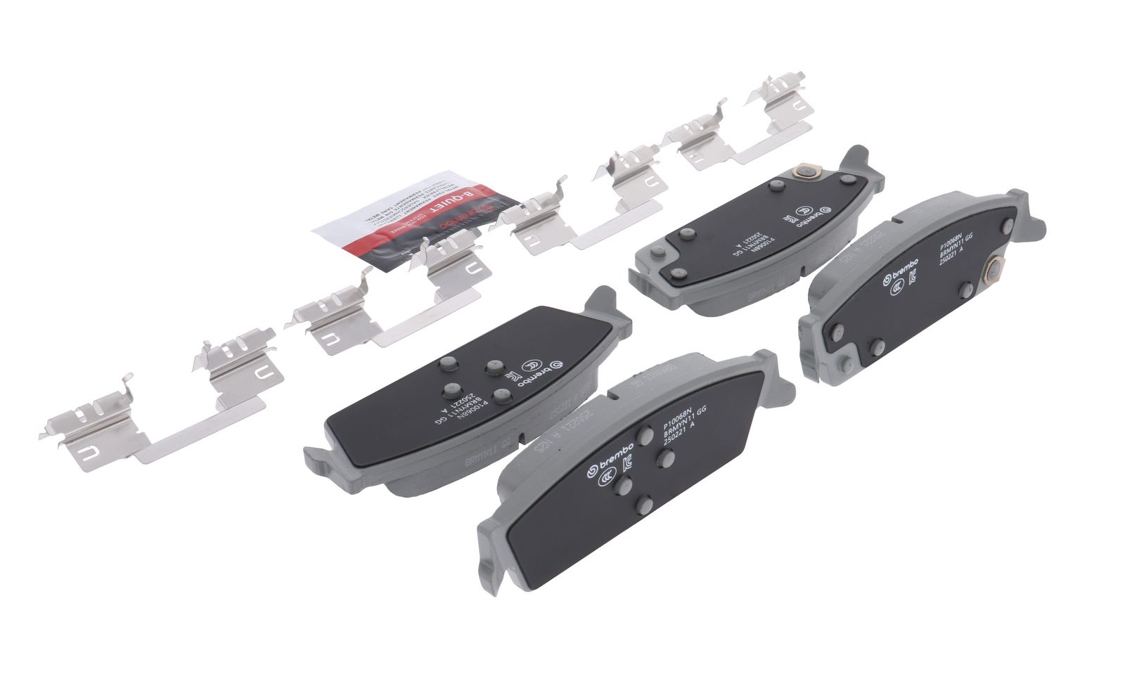PRIME Ceramic Rear Disc Brake Pad Set - P10068N_11