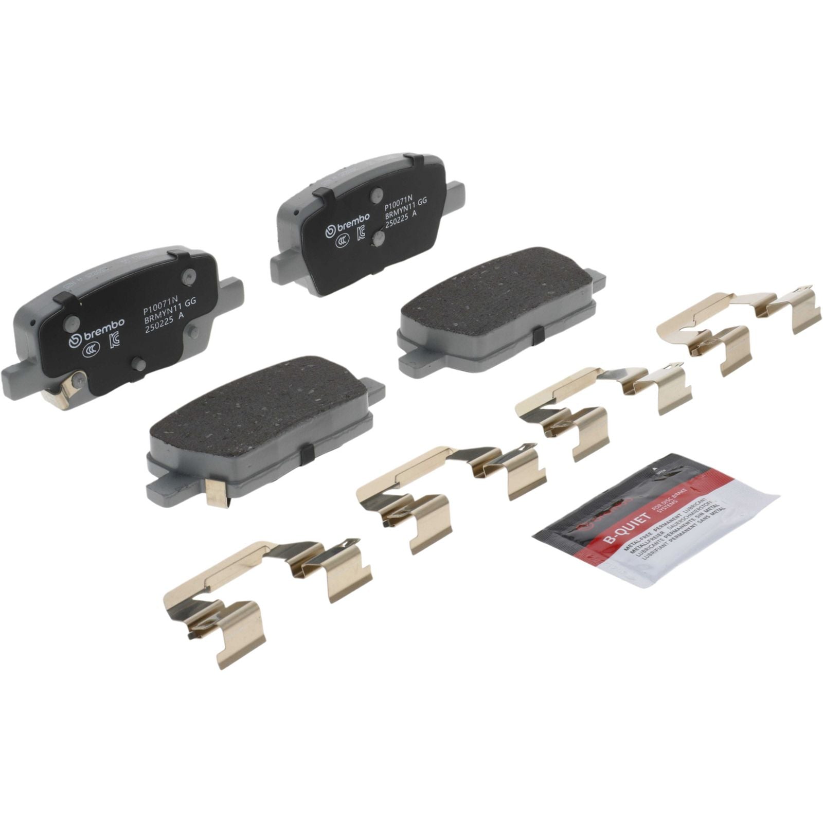 PRIME Ceramic Rear Disc Brake Pad Set - P10071N_05