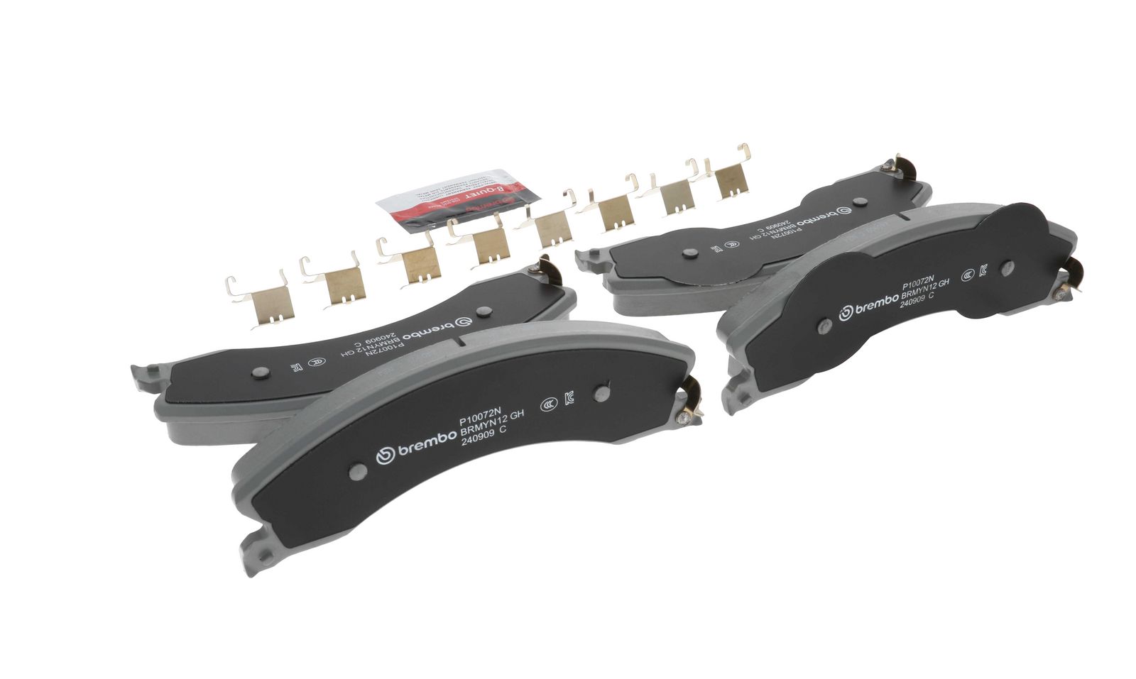 PRIME Ceramic Rear Disc Brake Pad Set - P10072N_12