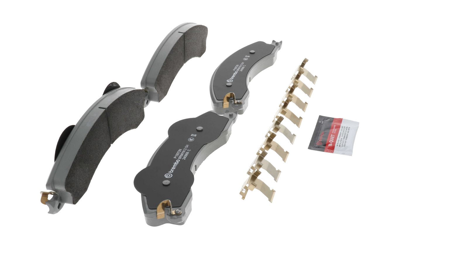 PRIME Ceramic Rear Disc Brake Pad Set - P10072N_21