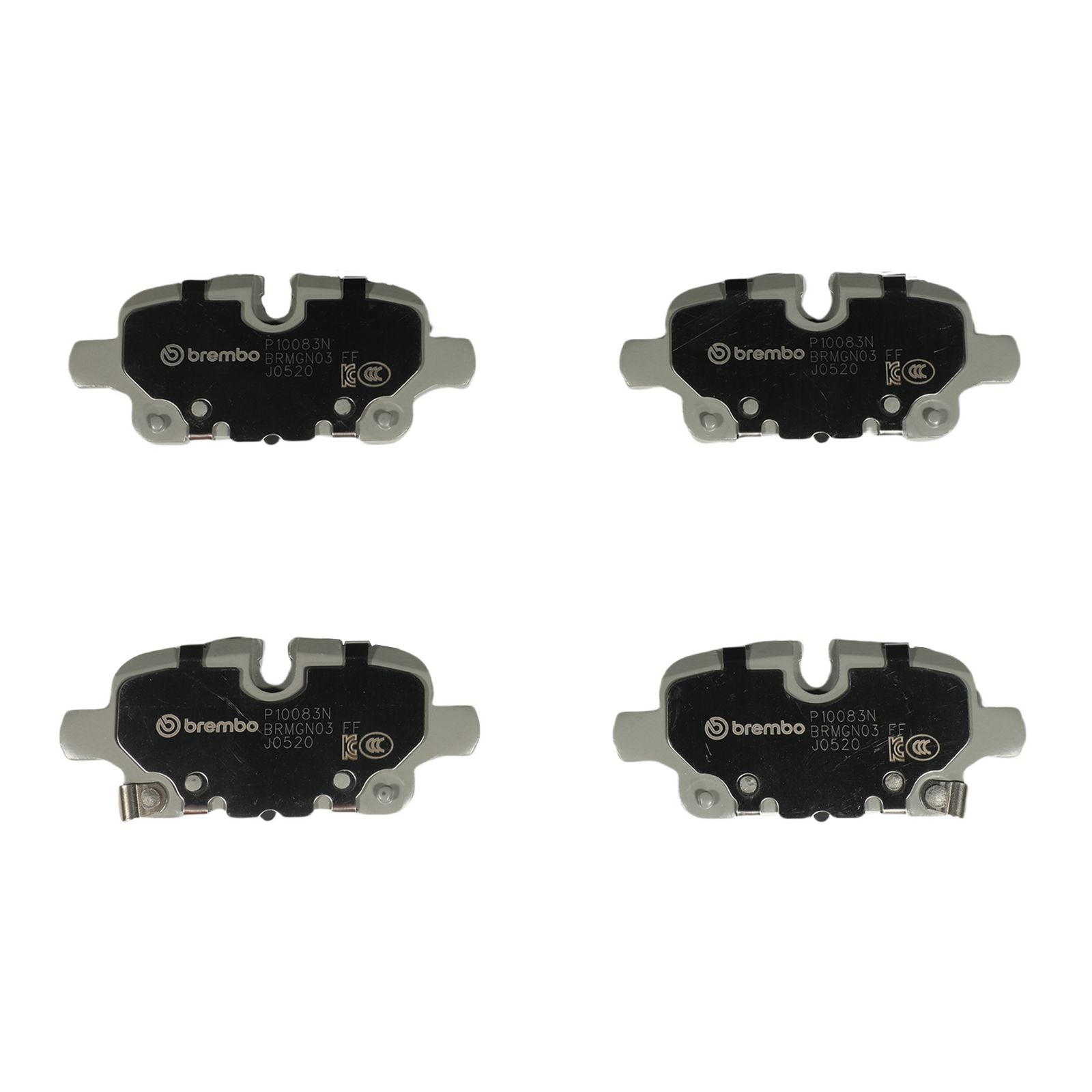 PRIME Ceramic Rear Disc Brake Pad Set - P10083N_01