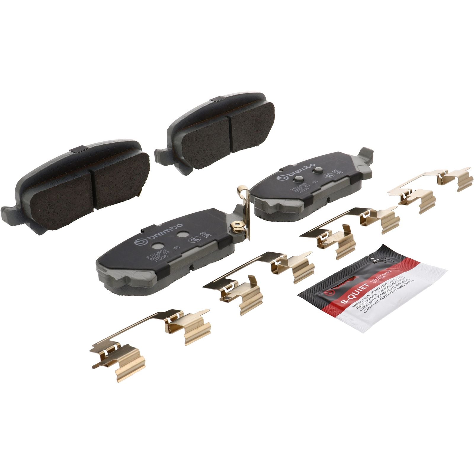PRIME Ceramic Rear Disc Brake Pad Set - P10086N_02