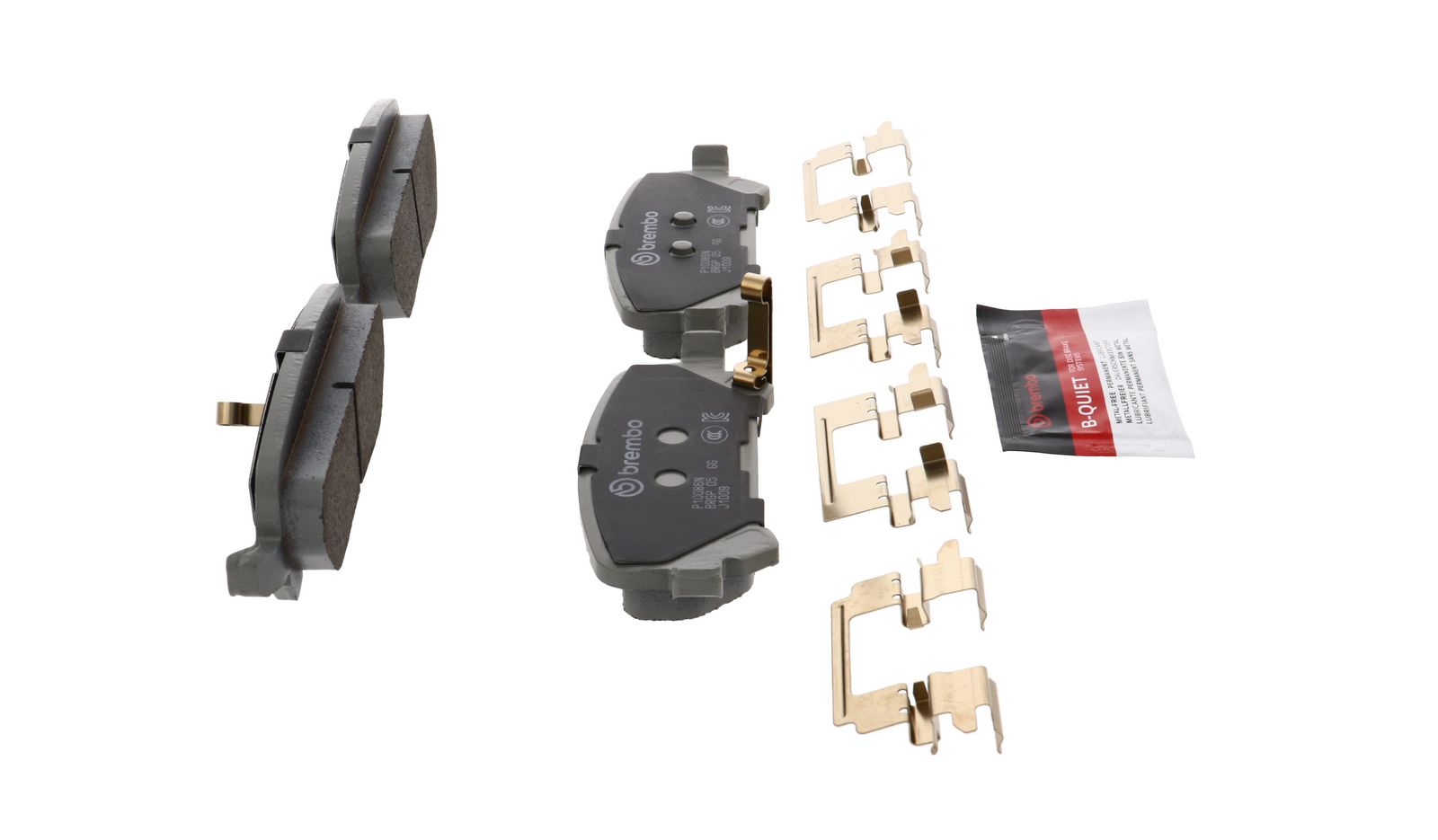 PRIME Ceramic Rear Disc Brake Pad Set - P10086N_21