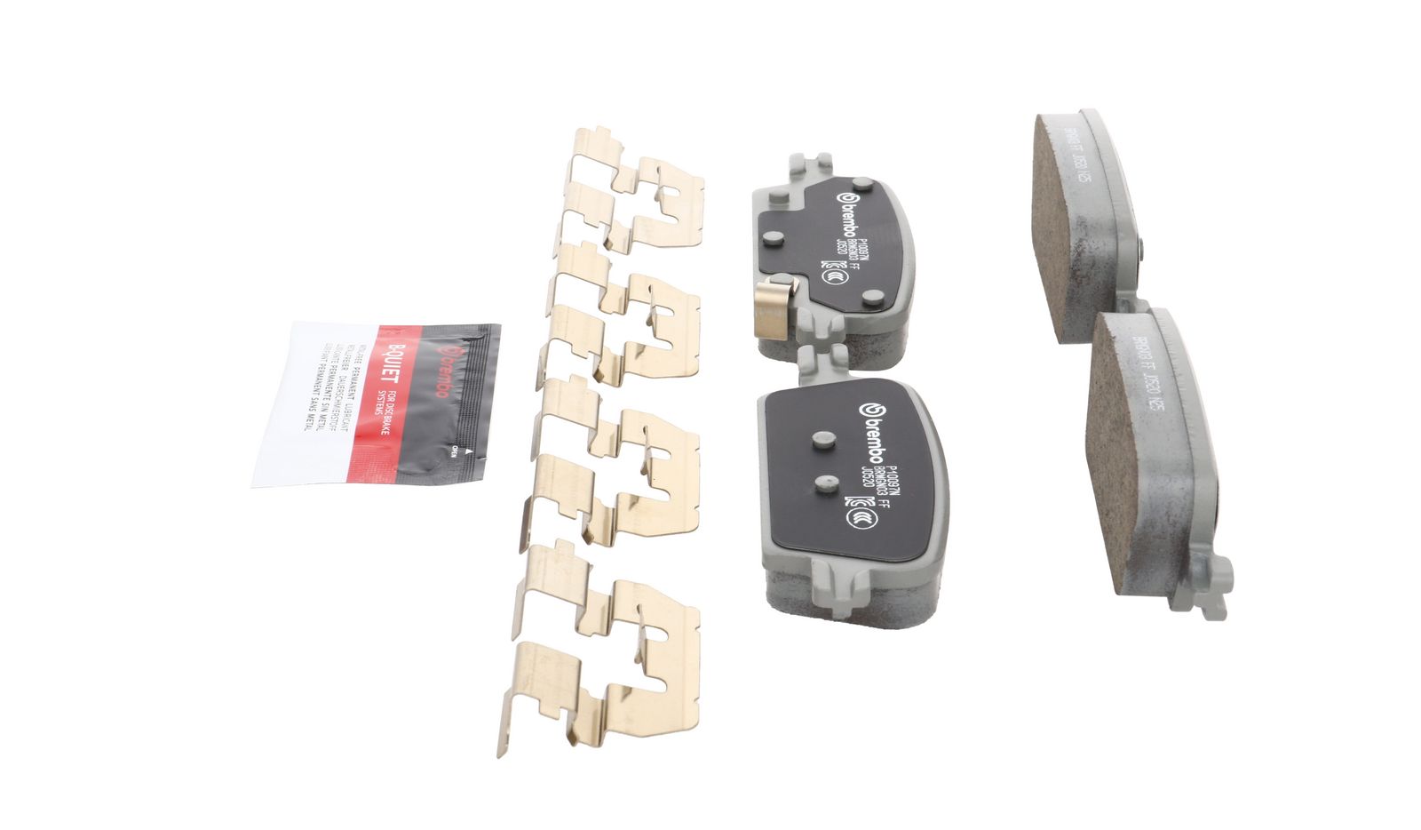 PRIME Ceramic Rear Disc Brake Pad Set - P10097N_09