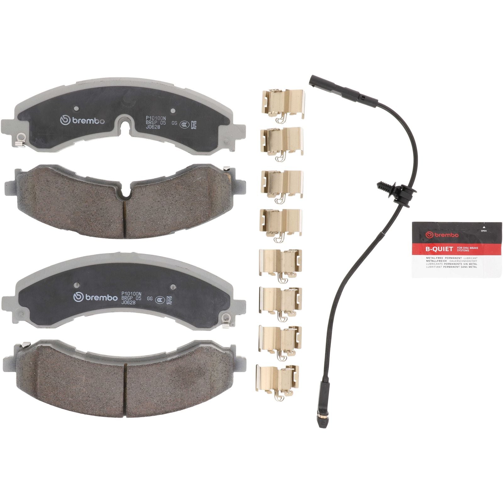 PRIME Ceramic Rear Disc Brake Pad Set - P10100N_01