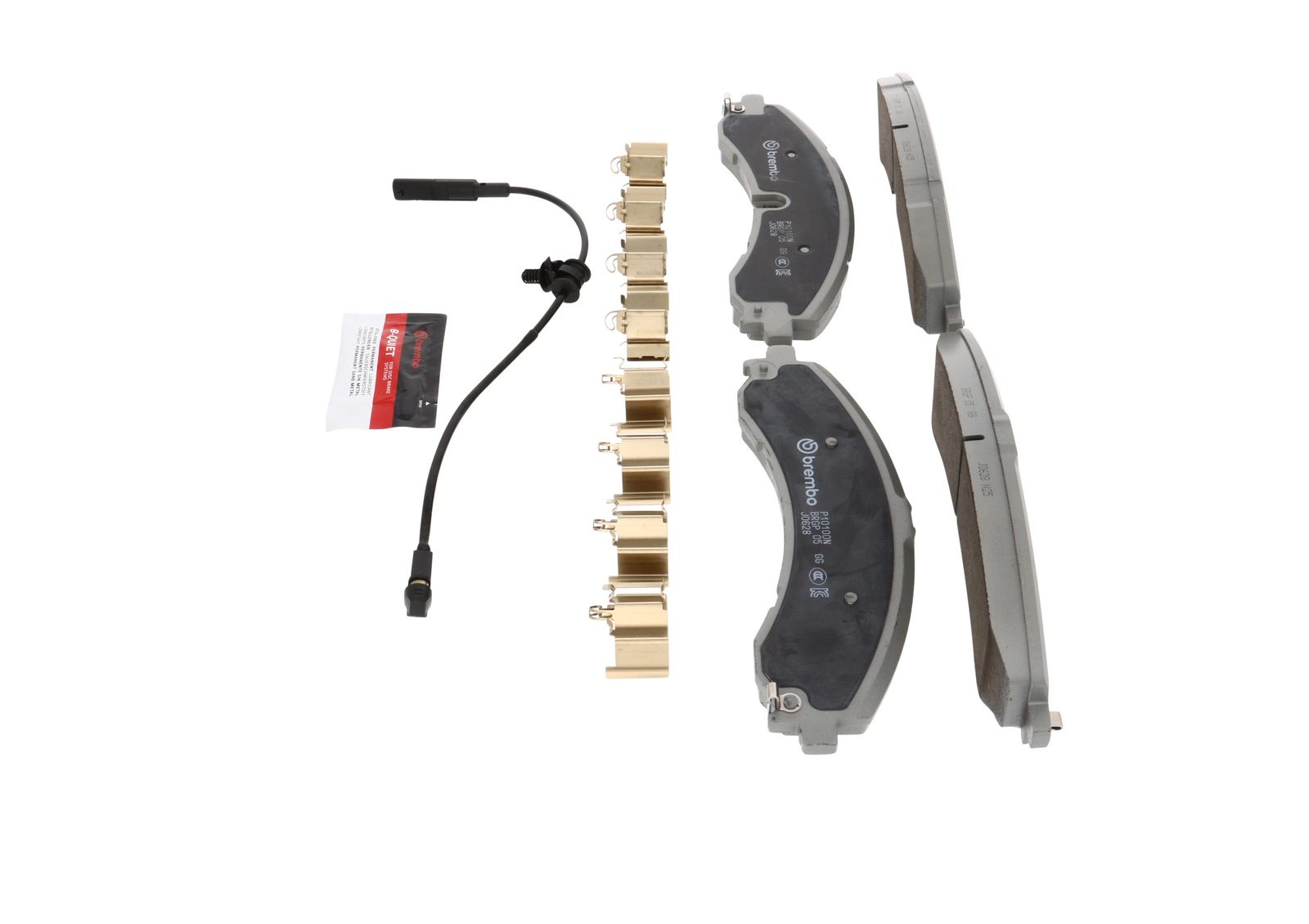 PRIME Ceramic Rear Disc Brake Pad Set - P10100N_09