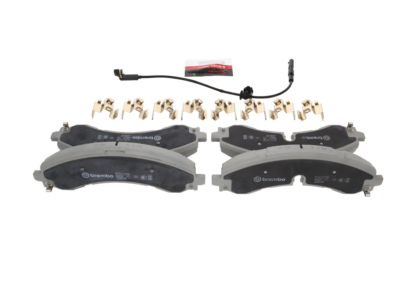 PRIME Ceramic Rear Disc Brake Pad Set - P10100N_15