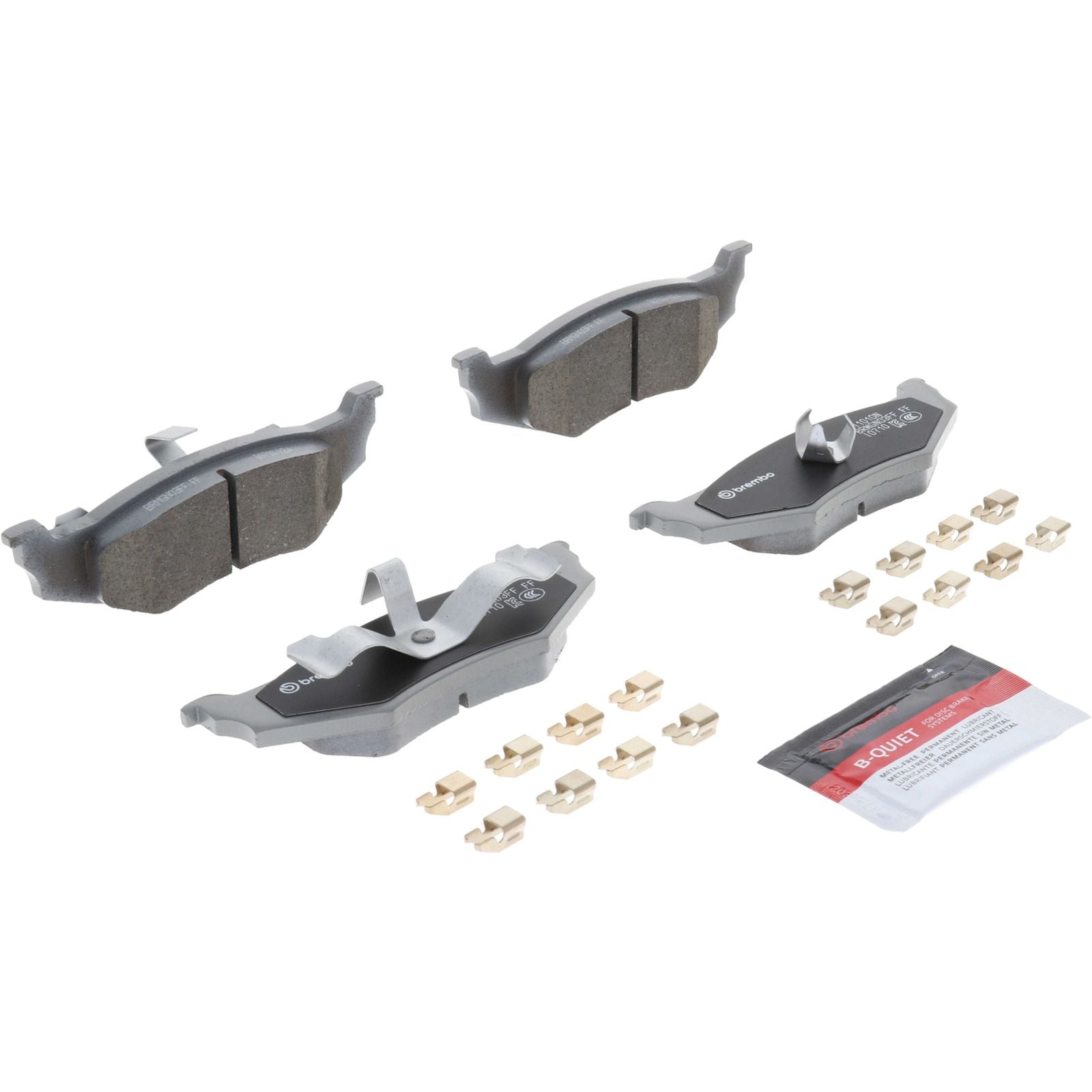PRIME Ceramic Rear Disc Brake Pad Set - P11010N_01