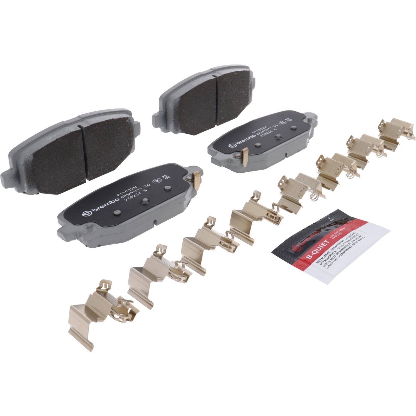 PRIME Ceramic Rear Disc Brake Pad Set - P11032N_02
