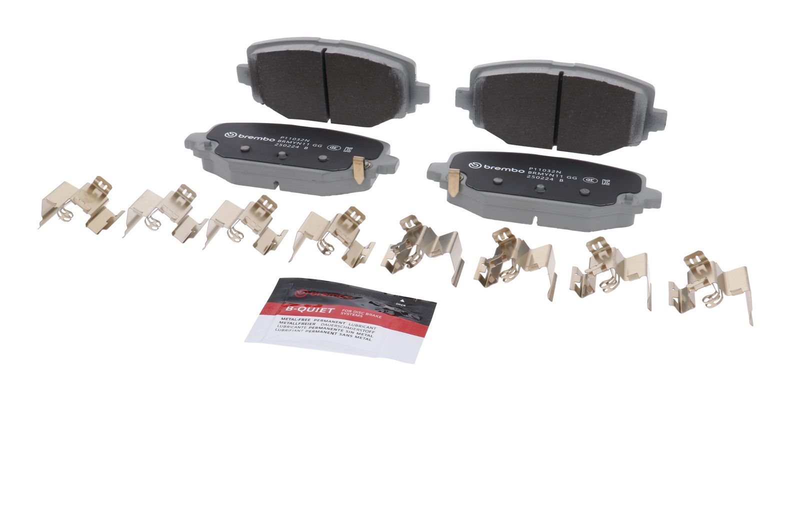PRIME Ceramic Rear Disc Brake Pad Set - P11032N_04