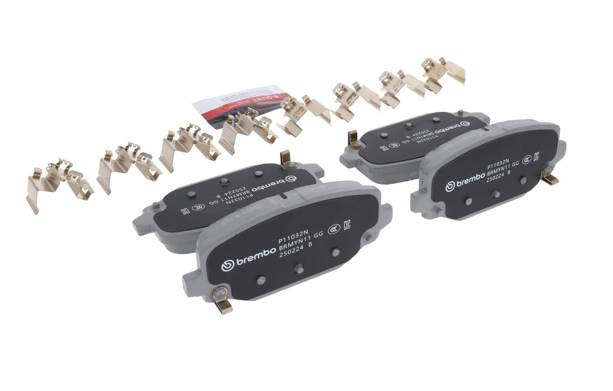 PRIME Ceramic Rear Disc Brake Pad Set - P11032N_13