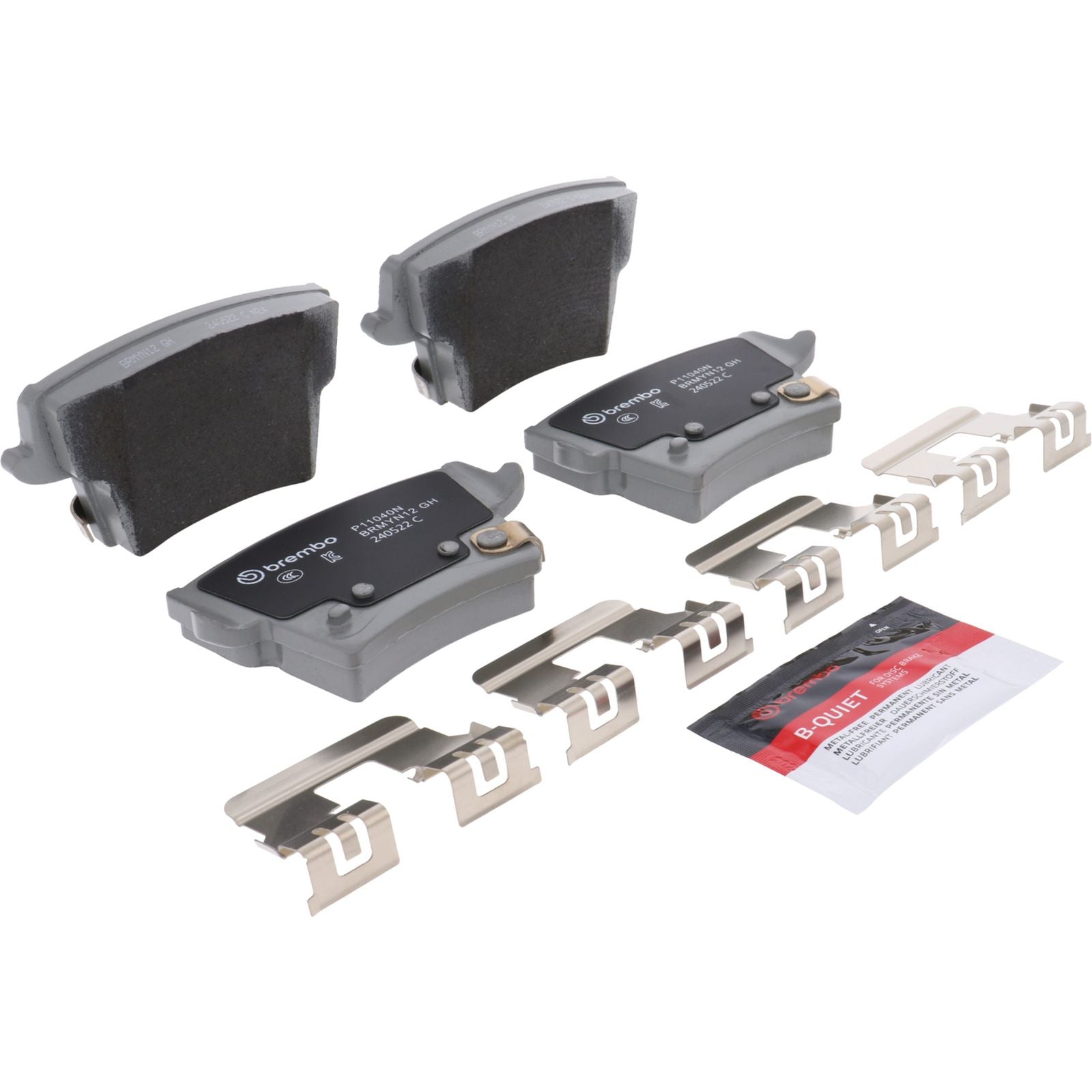 PRIME Ceramic Rear Disc Brake Pad Set - P11040N_01
