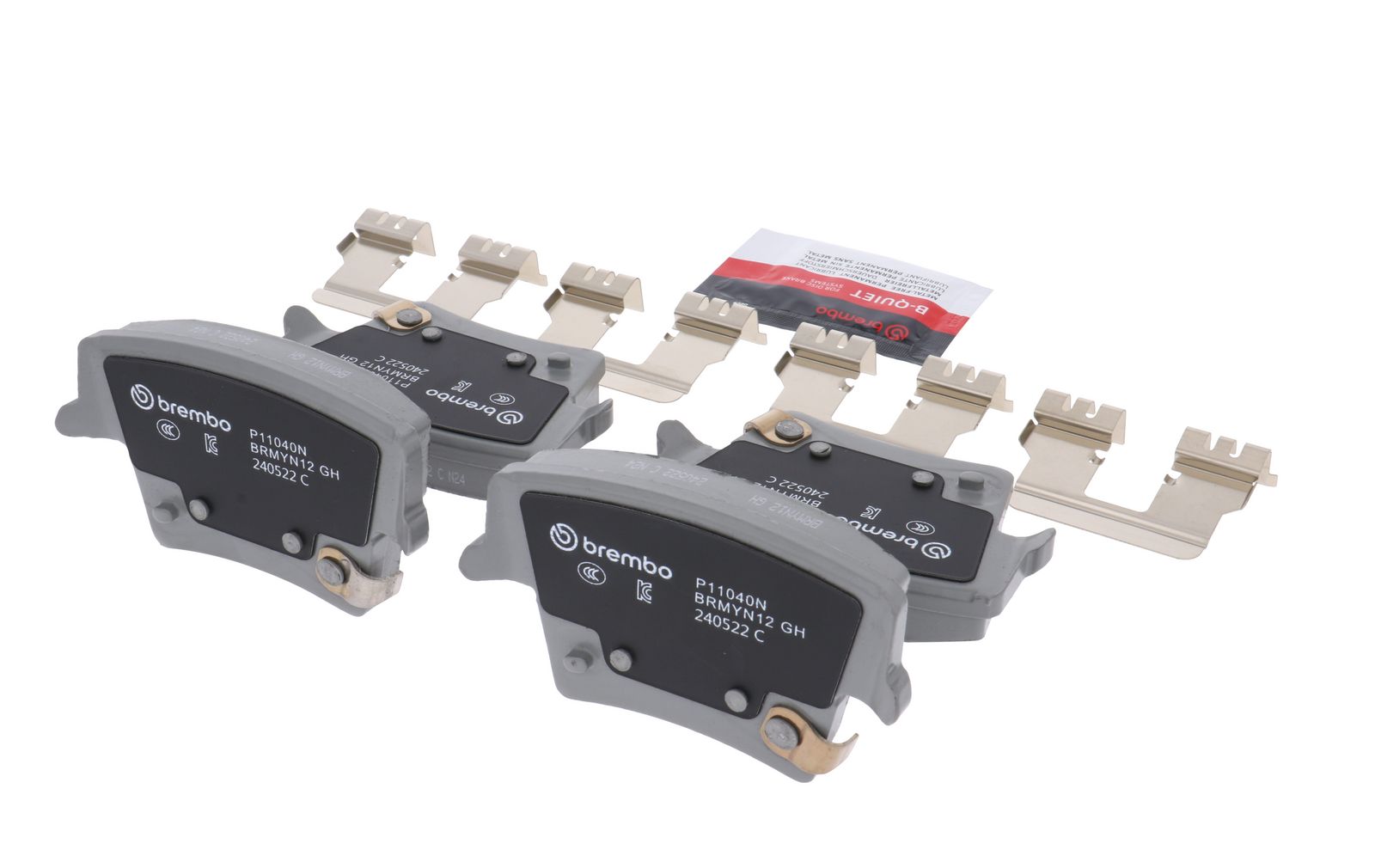 PRIME Ceramic Rear Disc Brake Pad Set - P11040N_16
