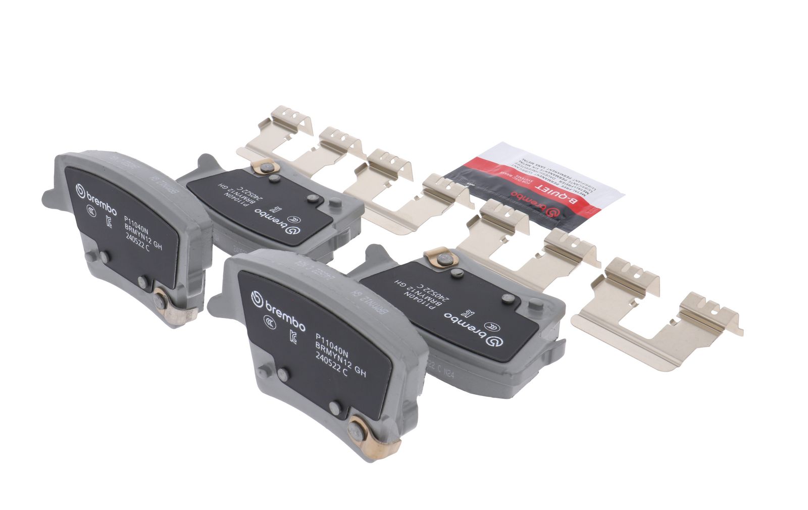 PRIME Ceramic Rear Disc Brake Pad Set - P11040N_17