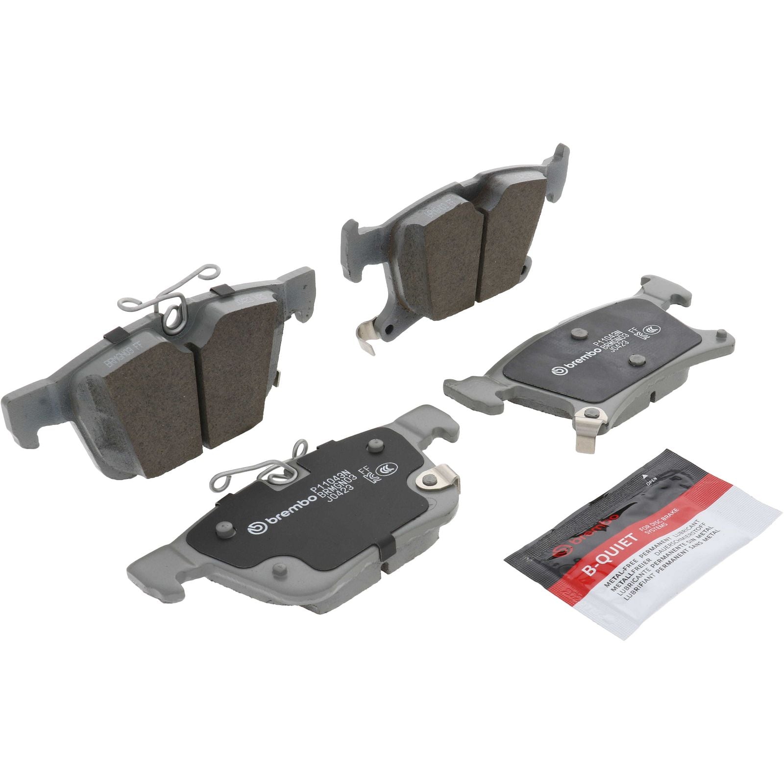PRIME Ceramic Rear Disc Brake Pad Set - P11043N_01