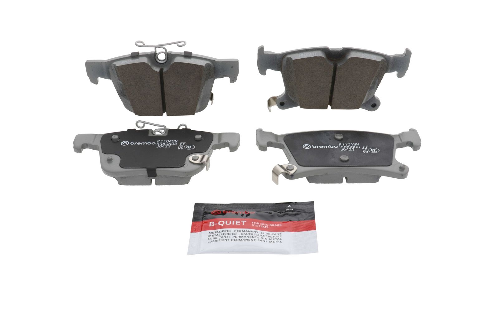PRIME Ceramic Rear Disc Brake Pad Set - P11043N_03