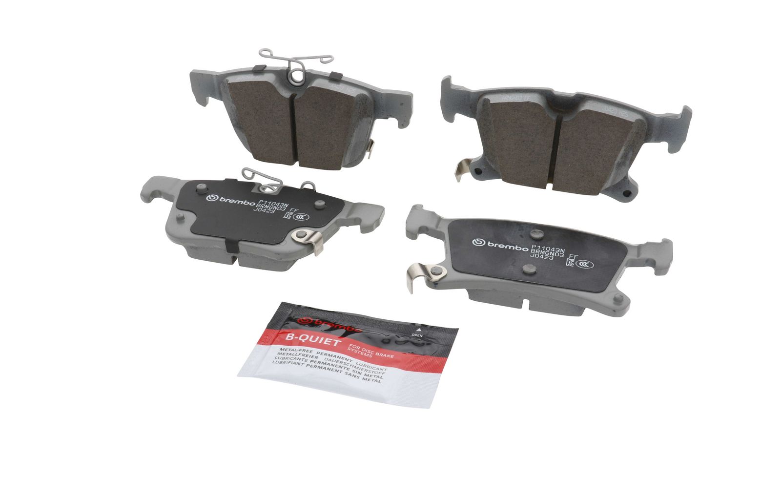 PRIME Ceramic Rear Disc Brake Pad Set - P11043N_04