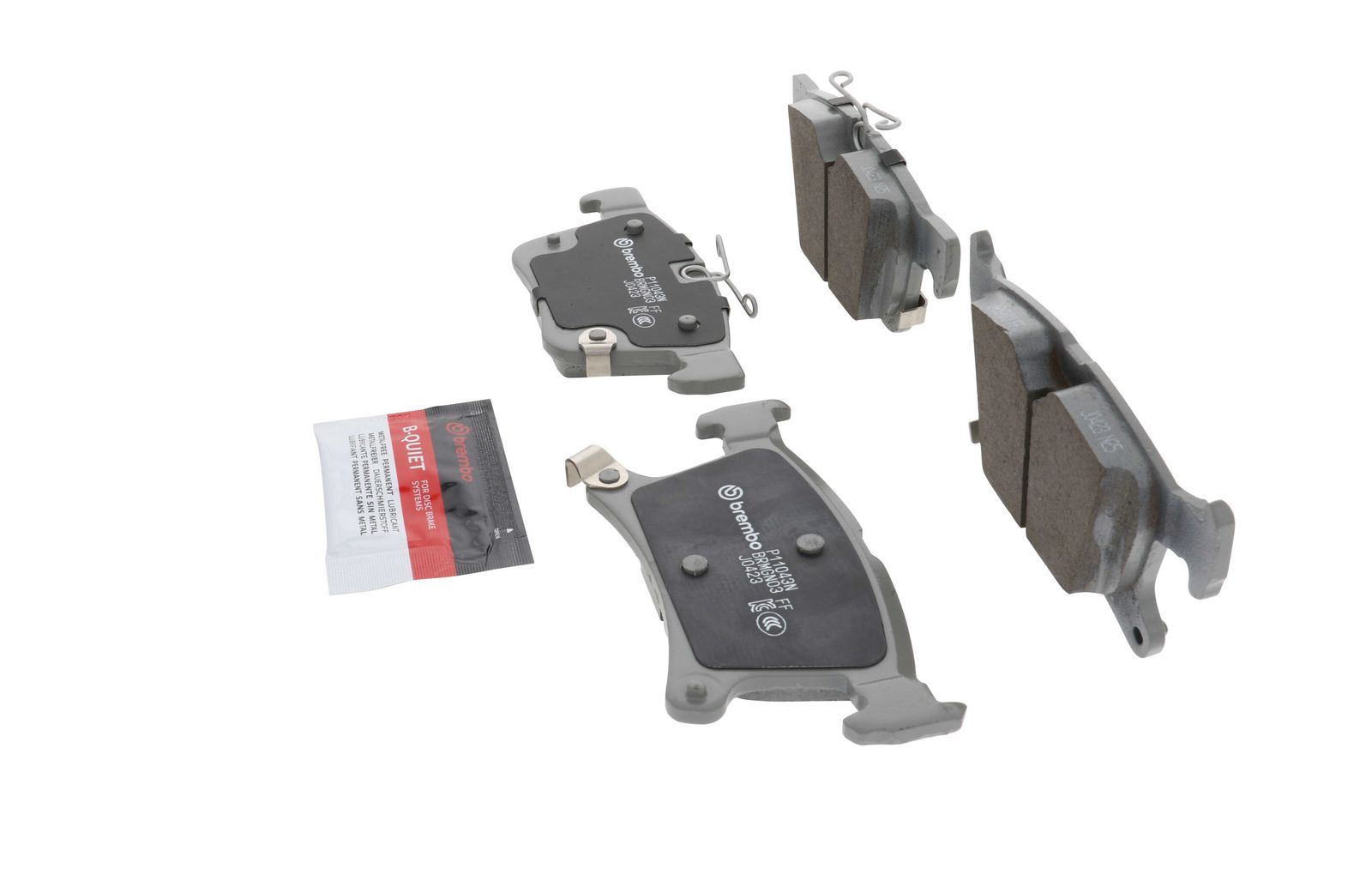PRIME Ceramic Rear Disc Brake Pad Set - P11043N_08