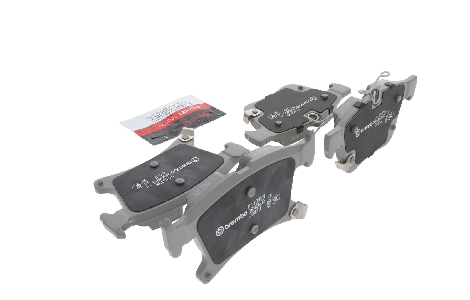 PRIME Ceramic Rear Disc Brake Pad Set - P11043N_12