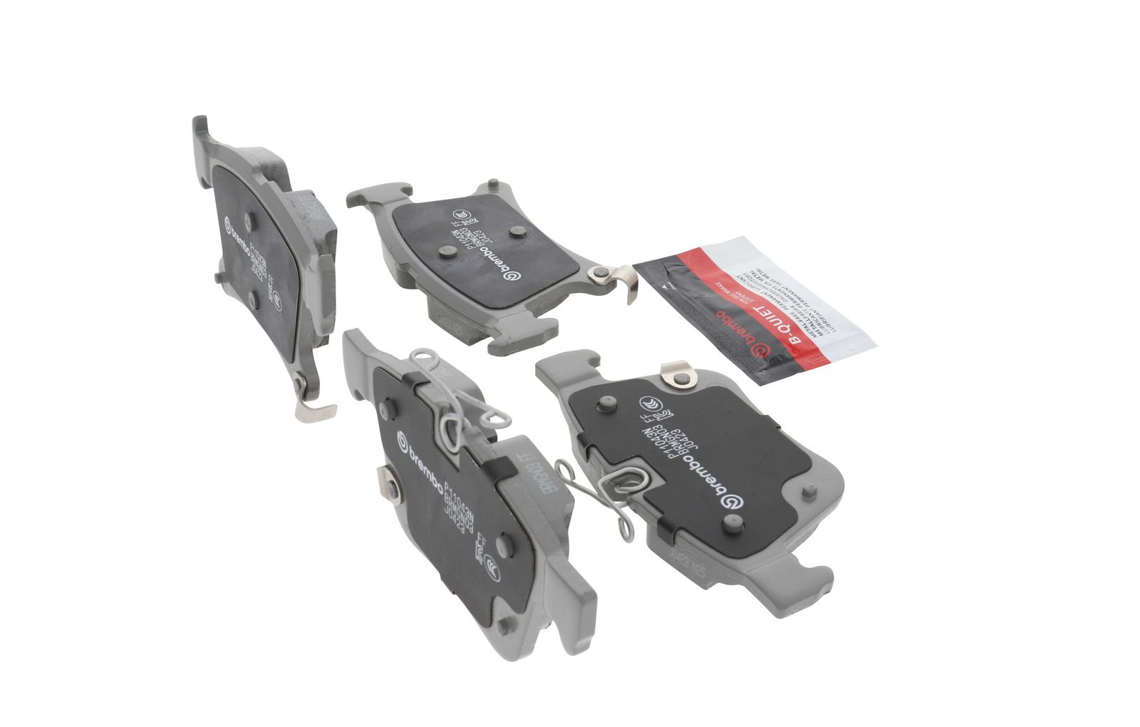 PRIME Ceramic Rear Disc Brake Pad Set - P11043N_19
