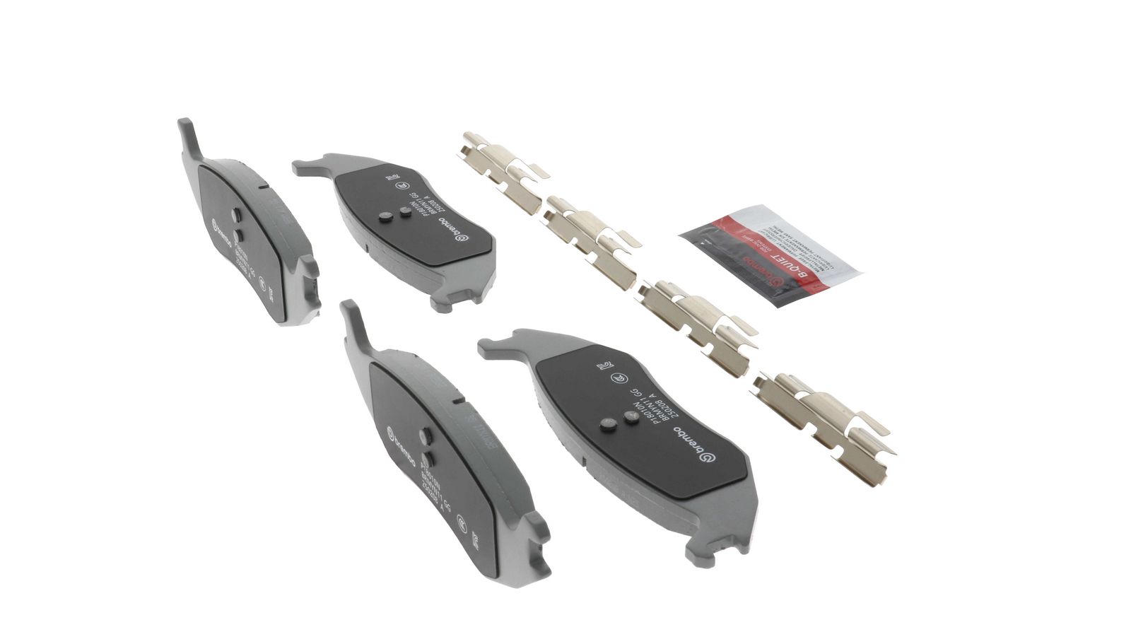 PRIME Ceramic Rear Disc Brake Pad Set - P18010N_19