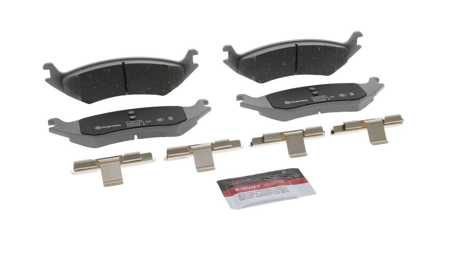 PRIME Ceramic Rear Disc Brake Pad Set - P18010N_26