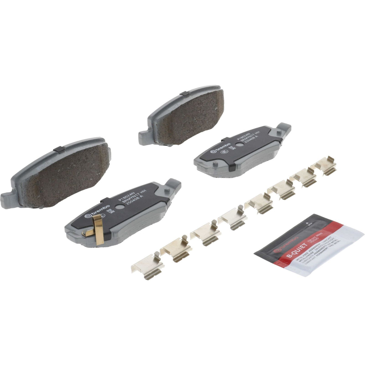 PRIME Ceramic Rear Disc Brake Pad Set - P18024N_02