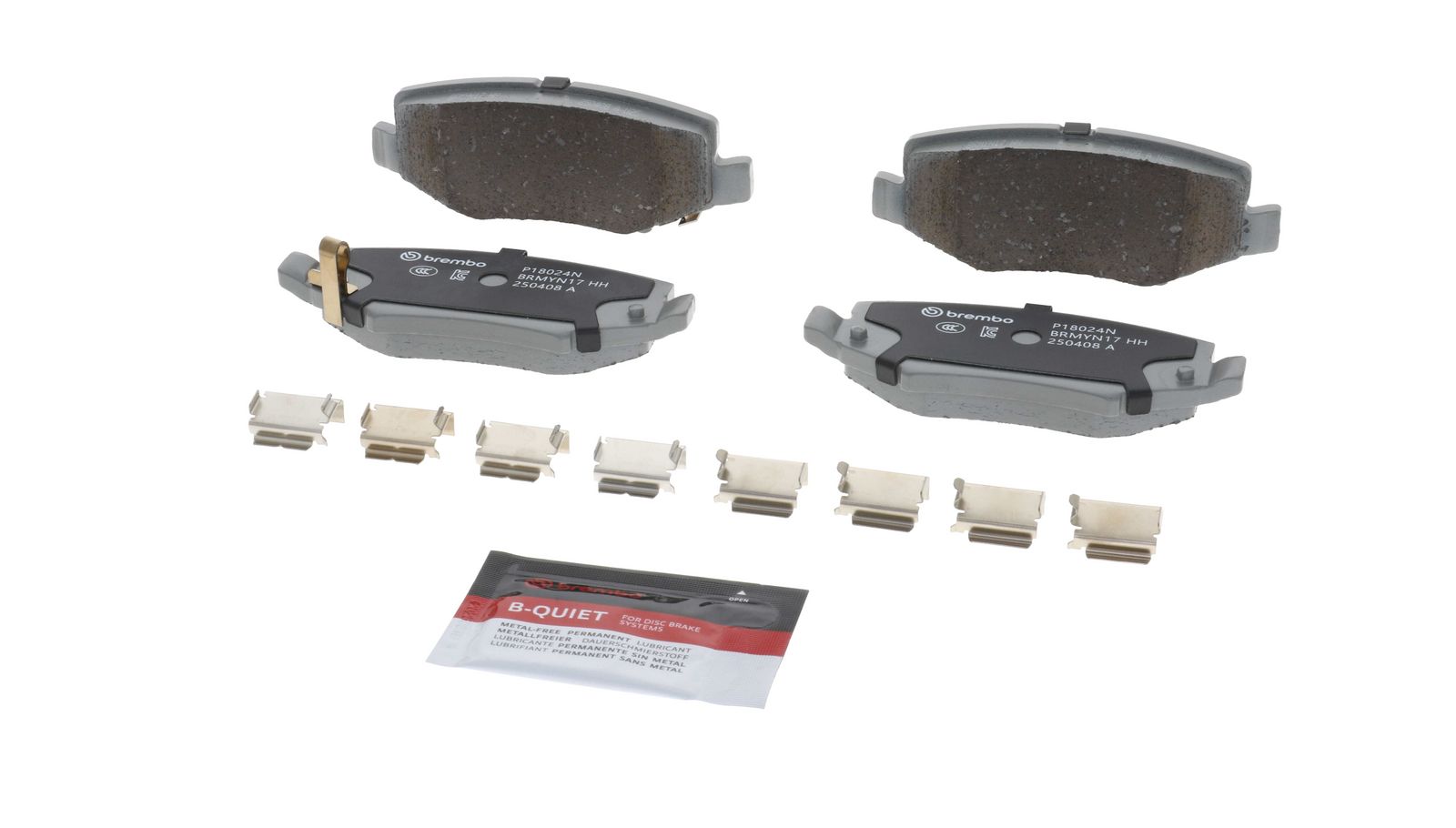 PRIME Ceramic Rear Disc Brake Pad Set - P18024N_04