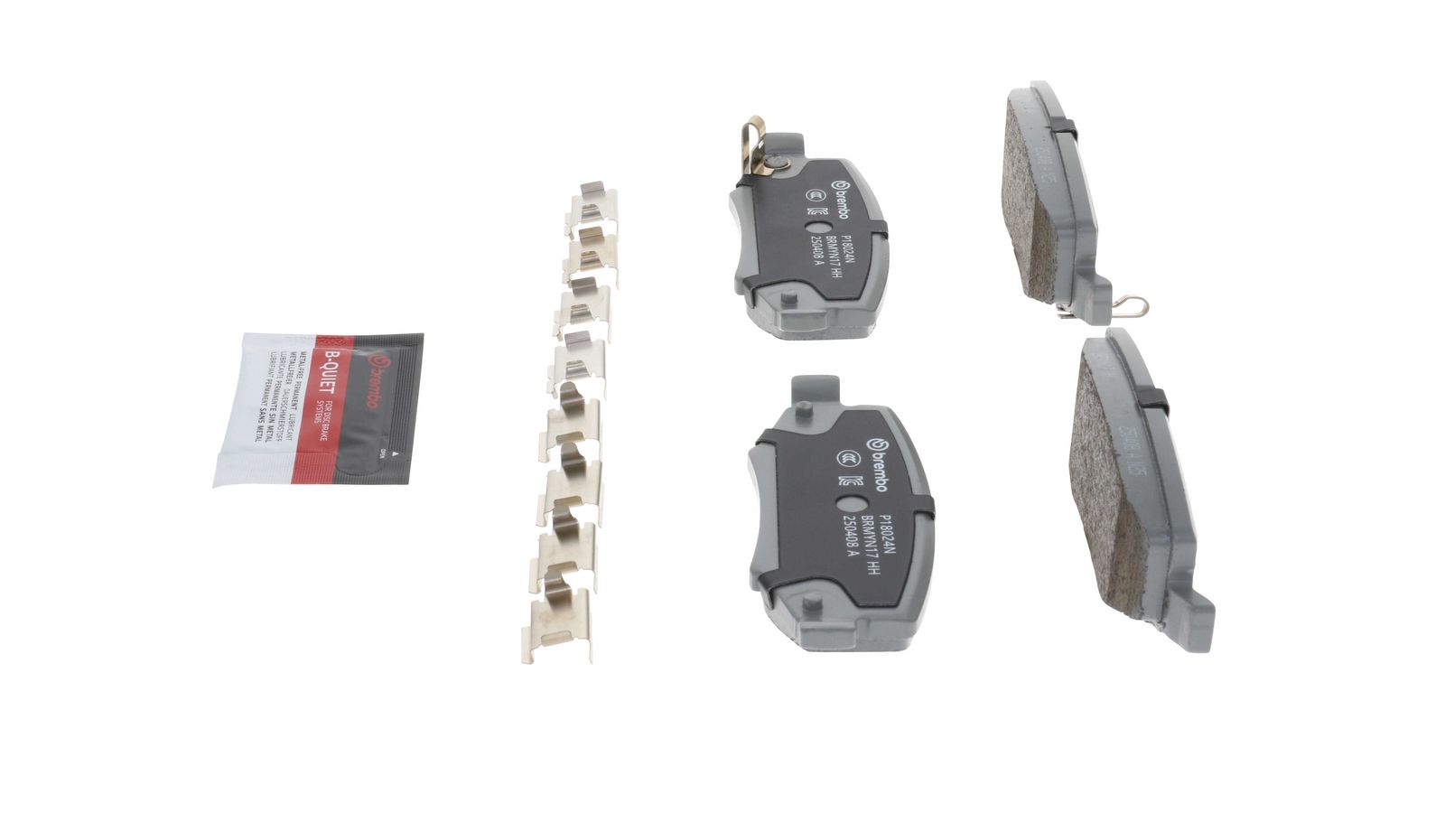 PRIME Ceramic Rear Disc Brake Pad Set - P18024N_09