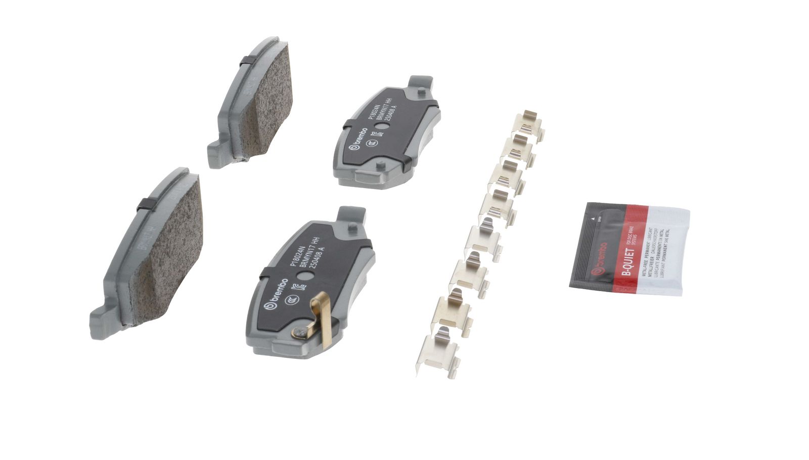 PRIME Ceramic Rear Disc Brake Pad Set - P18024N_22