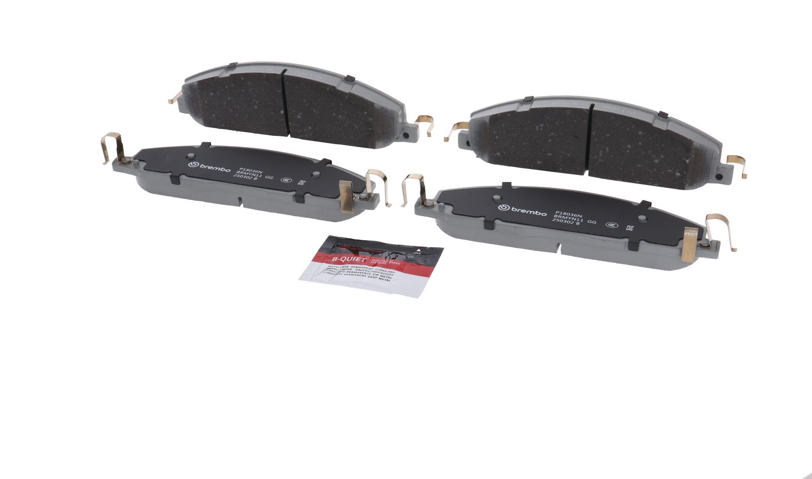 PRIME Ceramic Rear Disc Brake Pad Set - P18036N_03