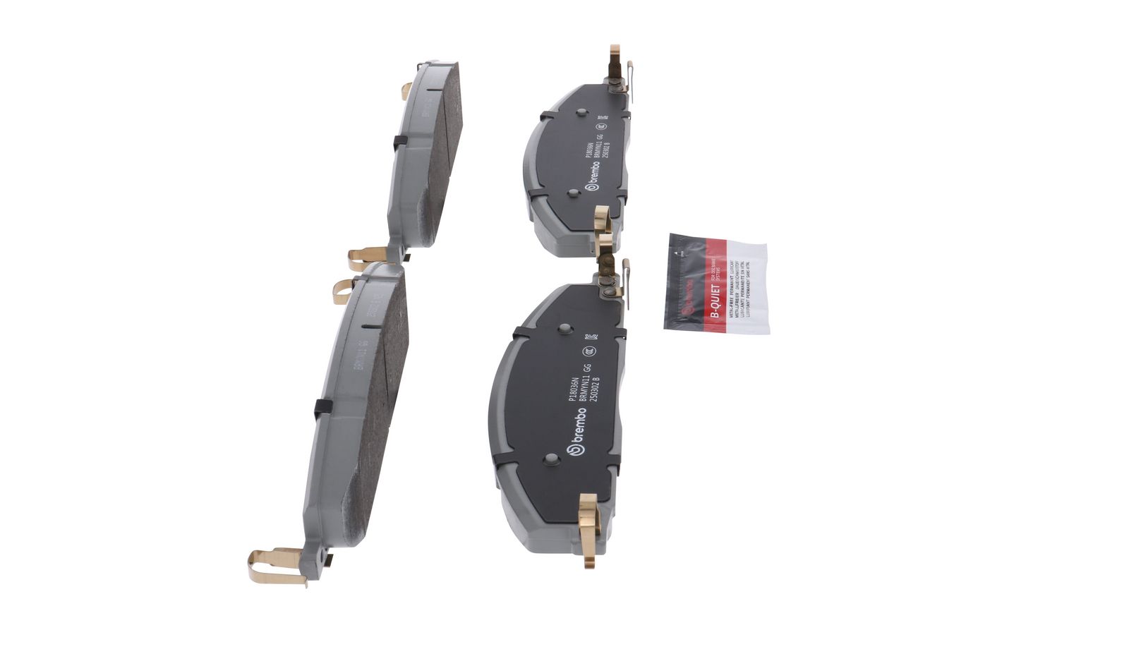PRIME Ceramic Rear Disc Brake Pad Set - P18036N_20