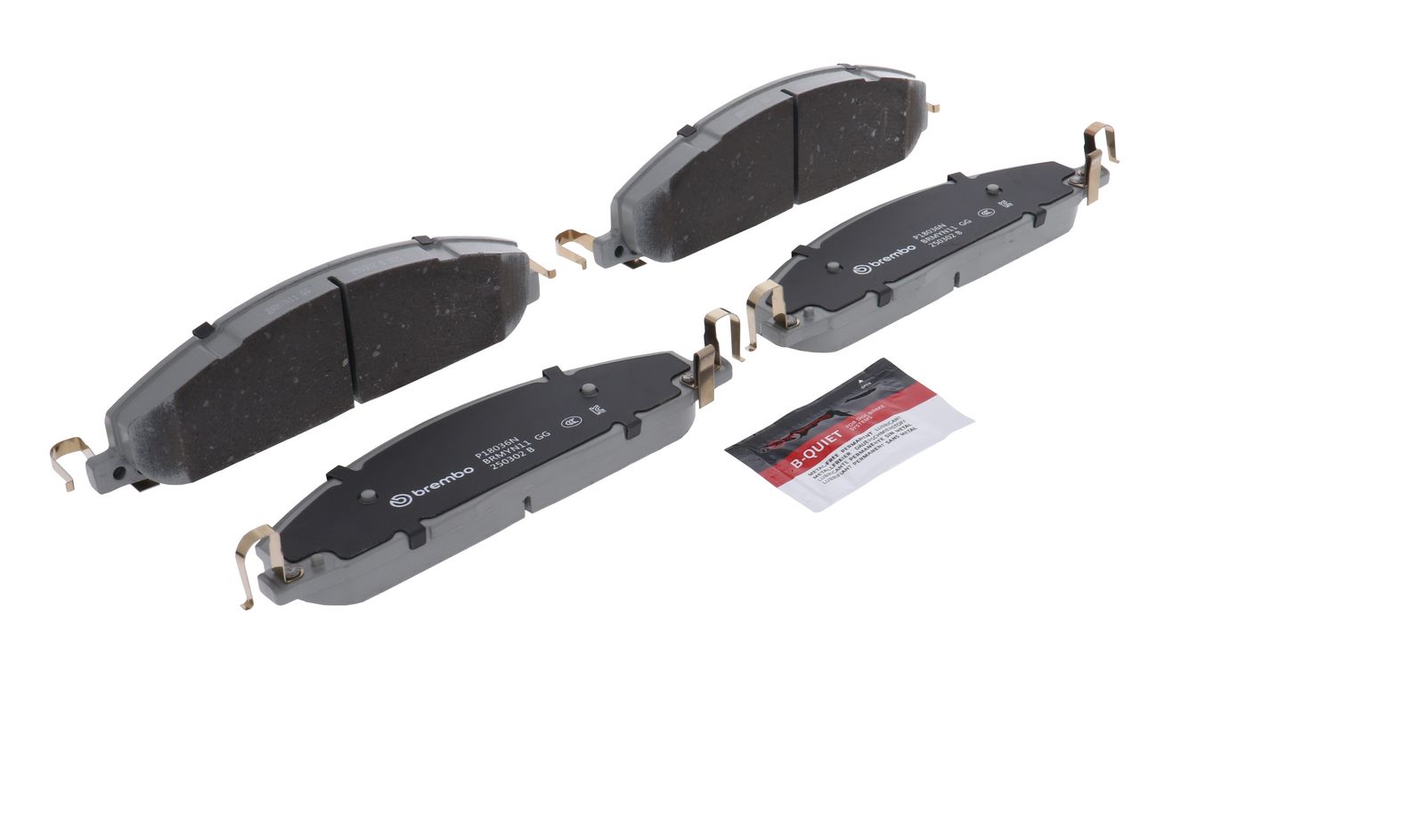 PRIME Ceramic Rear Disc Brake Pad Set - P18036N_23