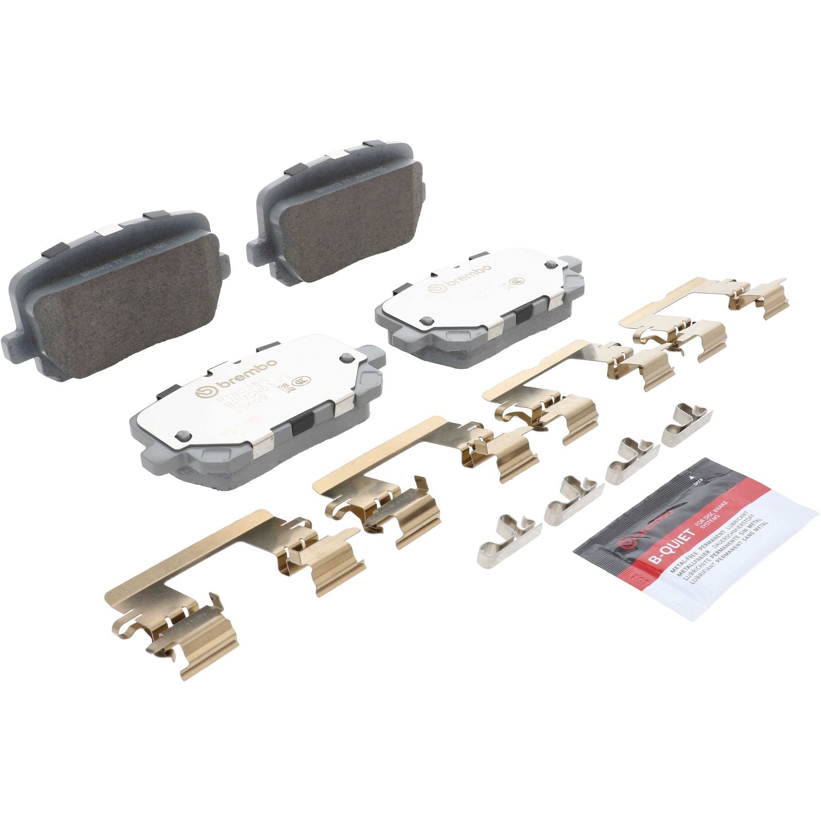 PRIME Ceramic Rear Disc Brake Pad Set - P18038N_01