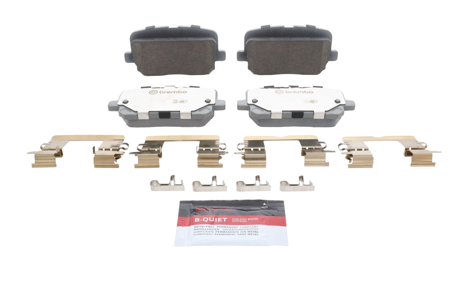 PRIME Ceramic Rear Disc Brake Pad Set - P18038N_02