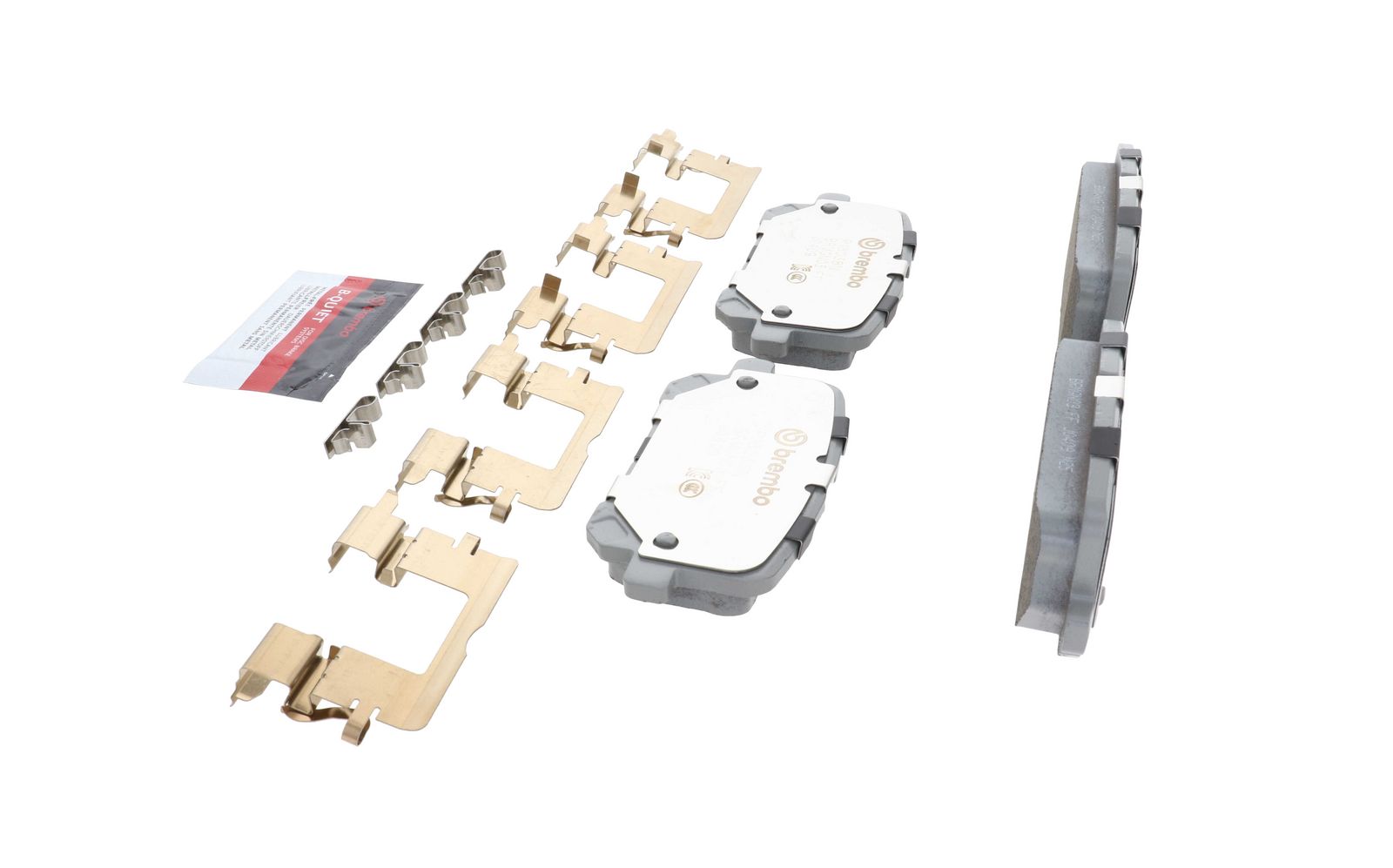 PRIME Ceramic Rear Disc Brake Pad Set - P18038N_09