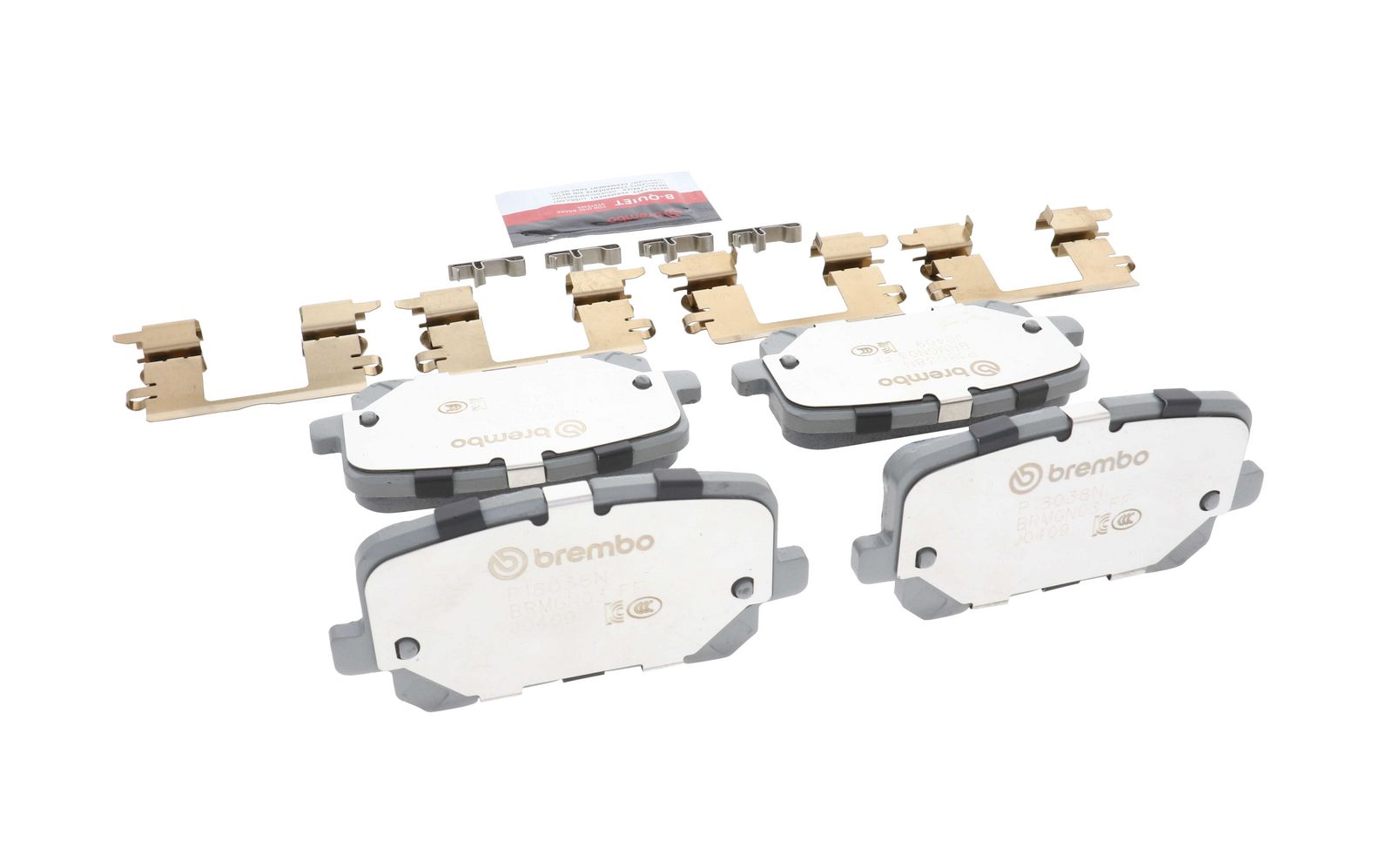 PRIME Ceramic Rear Disc Brake Pad Set - P18038N_13