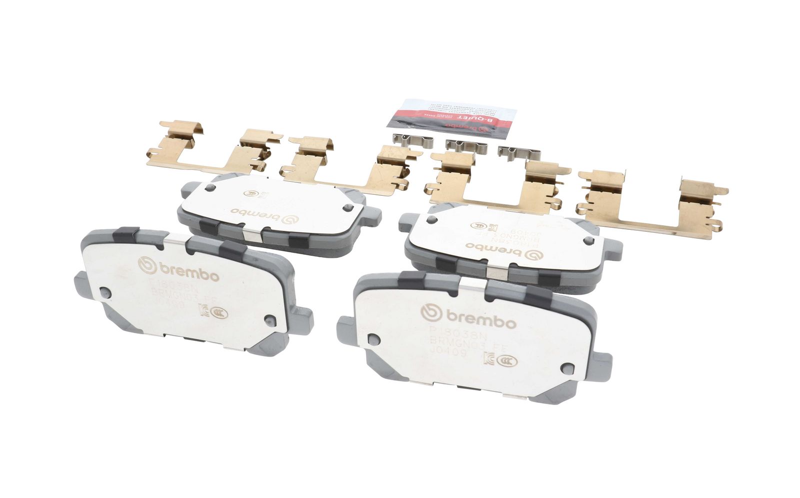 PRIME Ceramic Rear Disc Brake Pad Set - P18038N_15