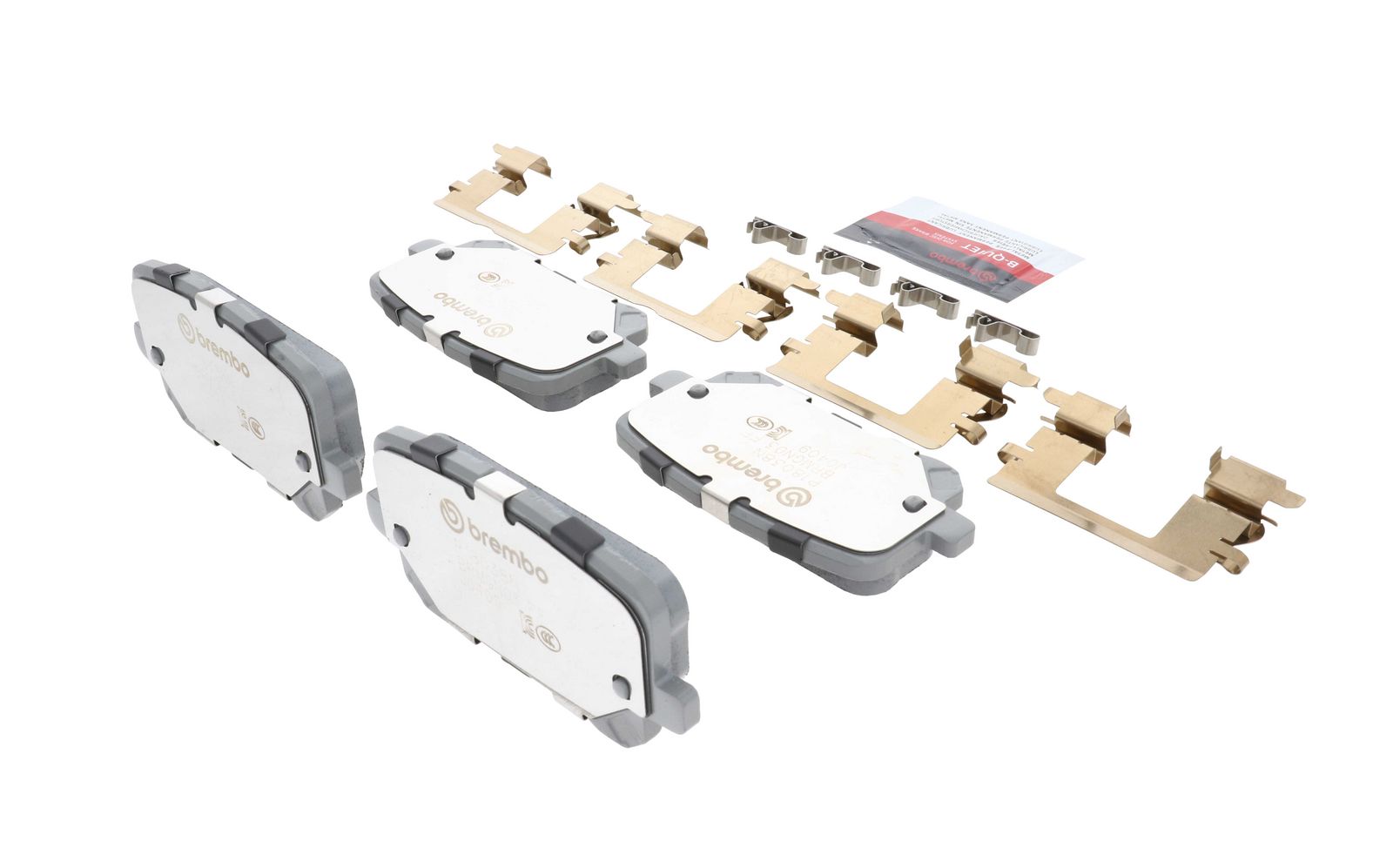 PRIME Ceramic Rear Disc Brake Pad Set - P18038N_17