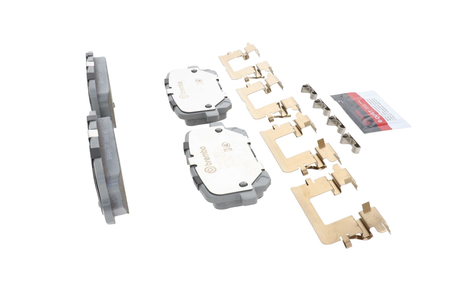 PRIME Ceramic Rear Disc Brake Pad Set - P18038N_19