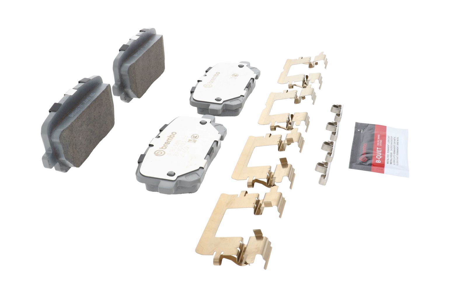 PRIME Ceramic Rear Disc Brake Pad Set - P18038N_21