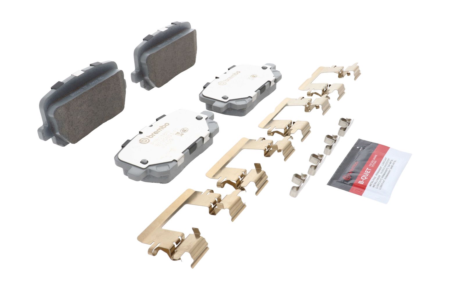PRIME Ceramic Rear Disc Brake Pad Set - P18038N_22