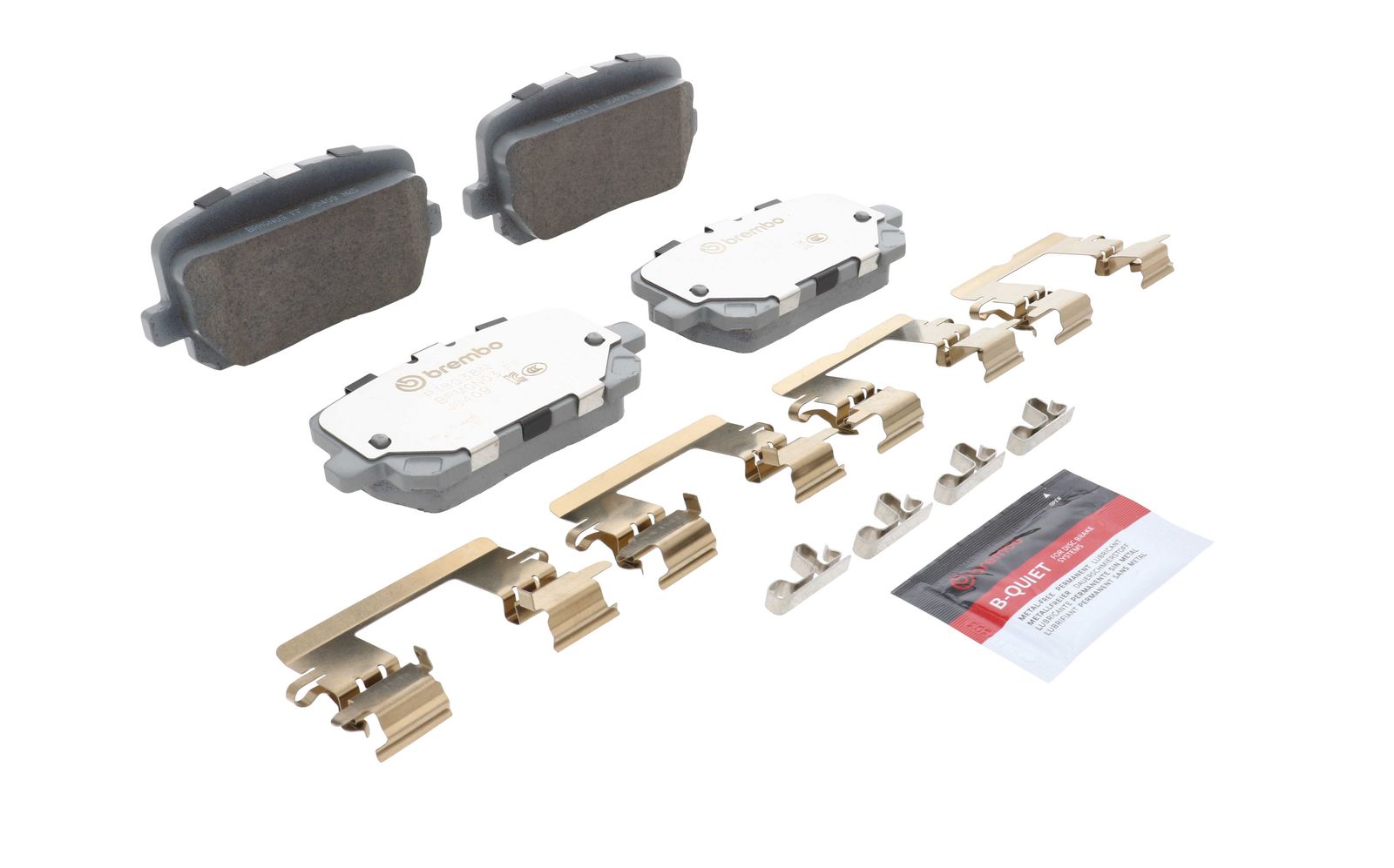PRIME Ceramic Rear Disc Brake Pad Set - P18038N_23